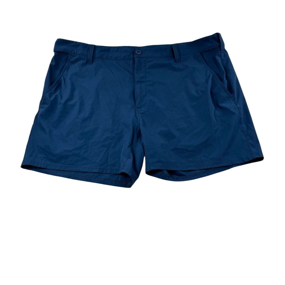 Huk Performance Fishing Shorts Mens XXXL Navy Blue 6" Inseam Gorpcore Hiking